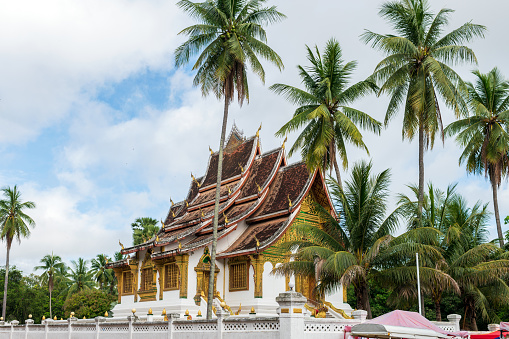 Wat Ho Pha Bang, a temple in Luang Prabang, Laos.