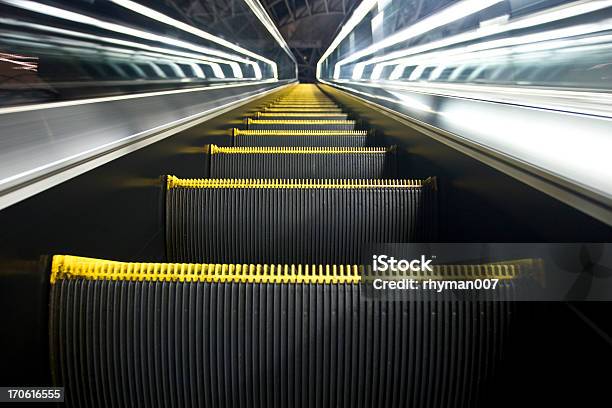 Escalator Up Stairway To Heaven Stock Photo - Download Image Now - Abstract, Afterlife, Aspirations