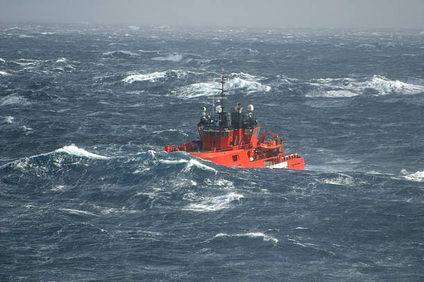 istock boat in stormy sea 170616619