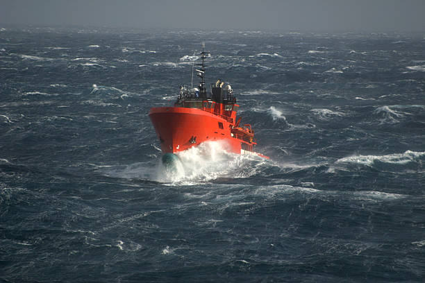 istock boat in stormy sea 170616620