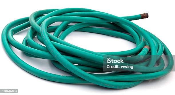 Garden Hose Stock Photo - Download Image Now - Garden Hose, Hose, Cut Out