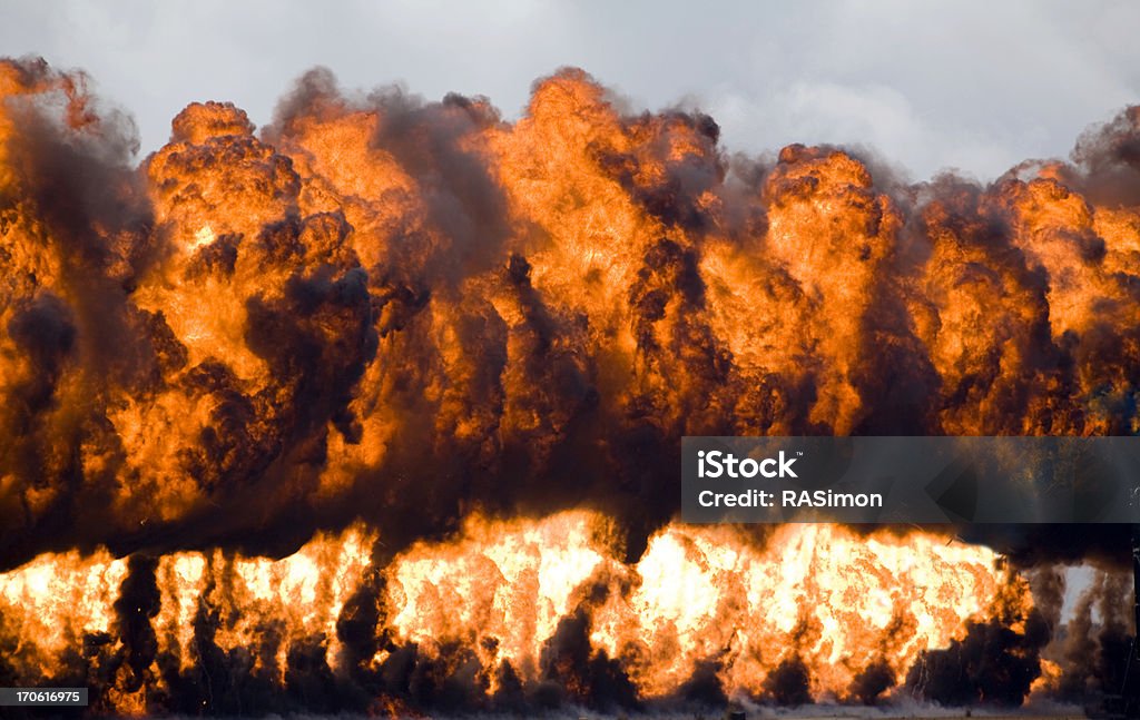 Feuerwand - Lizenzfrei Bombe Stock-Foto