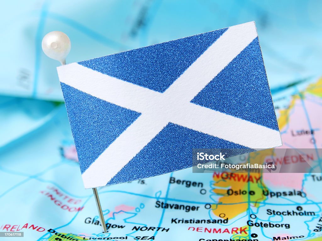 Escocia - Foto de stock de Mapa libre de derechos