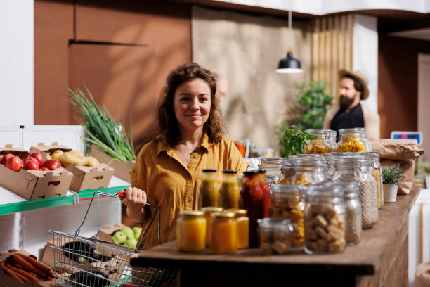 istock Woman buying fresh vegetables 1706171977