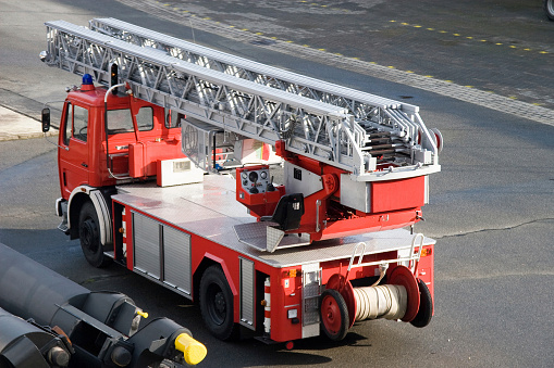 German truck of fire department.See more vehicles  :