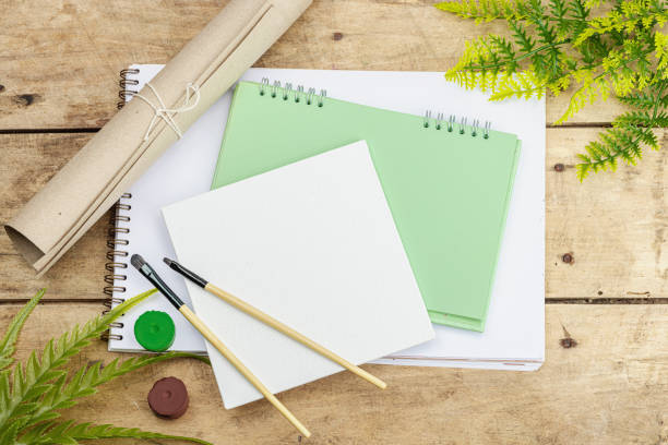 istock Back to school concept. Eco friendly supplies, recycling materials, zero waste technologies 1706172492