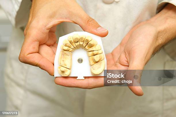 Fabricación De Prótesis Dental Foto de stock y más banco de imágenes de Asistencia sanitaria y medicina - Asistencia sanitaria y medicina, Ayudante del dentista, Dentadura postiza