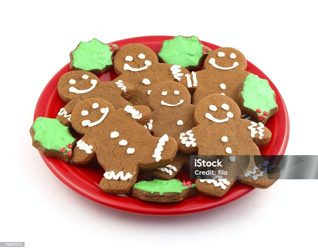 Biscotti di Natale - Foto stock royalty-free di Bianco