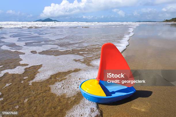 Sail Away Stock Photo - Download Image Now - Toy Boat, Water's Edge, Australia