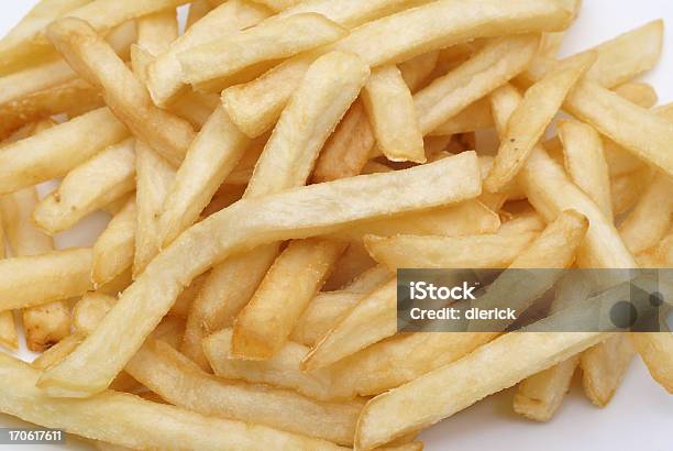 French Fried Potatoesclose Up Stock Photo - Download Image Now - Backgrounds, Close-up, Deep Fried