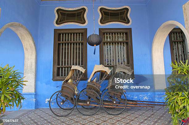 Rickshaws — стоковые фотографии и другие картинки Штат Пенанг - Штат Пенанг, Джорджтаун - Пенанг, Азиатская культура