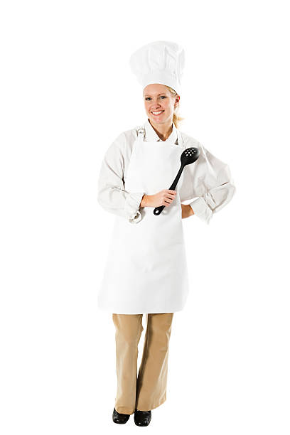 Female Chef stock photo