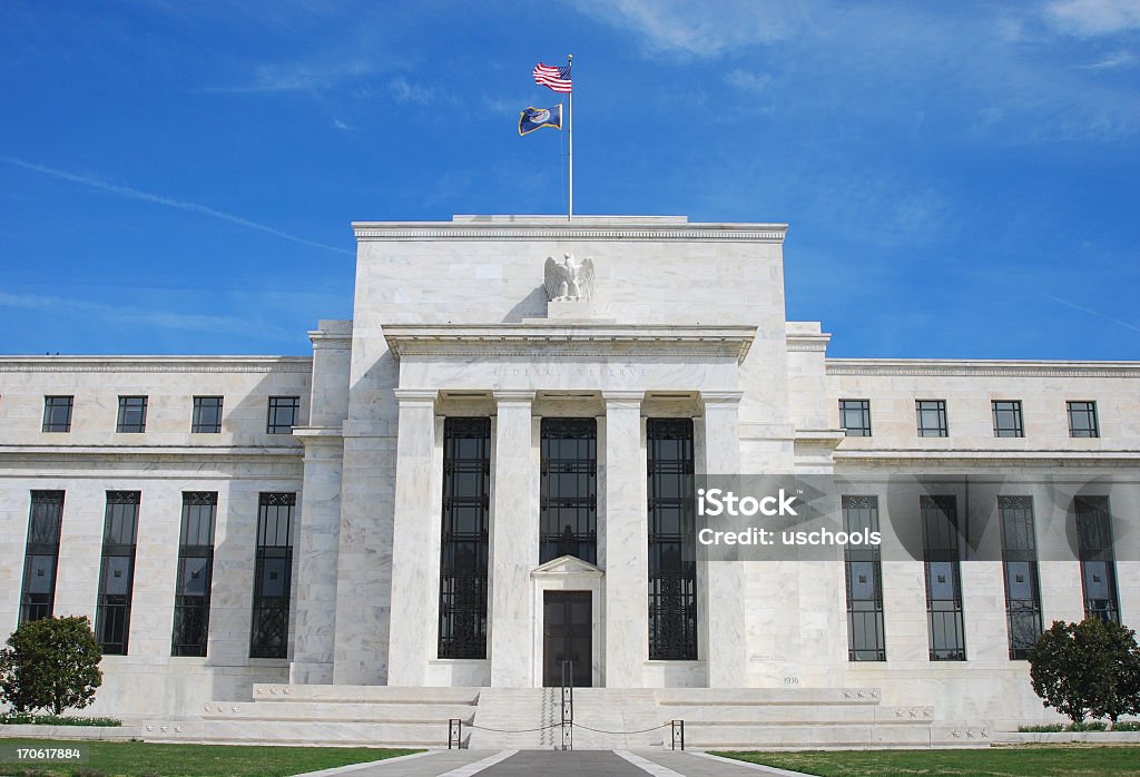 Rezerwa Federalna USA, Washington DC (wiosną - Zbiór zdjęć royalty-free (Budynek Rezerw federalnych)