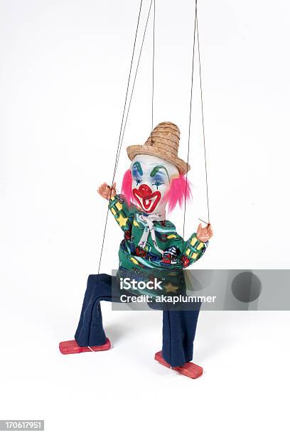 Foto de Fantoche Em Uma Corda e mais fotos de stock de Marionete - Marionete, Marionete - Brinquedo, Figura para recortar