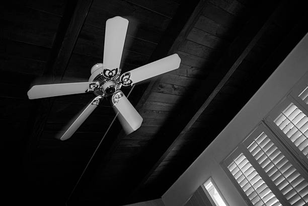 istock ceiling fan in a motel 170617956