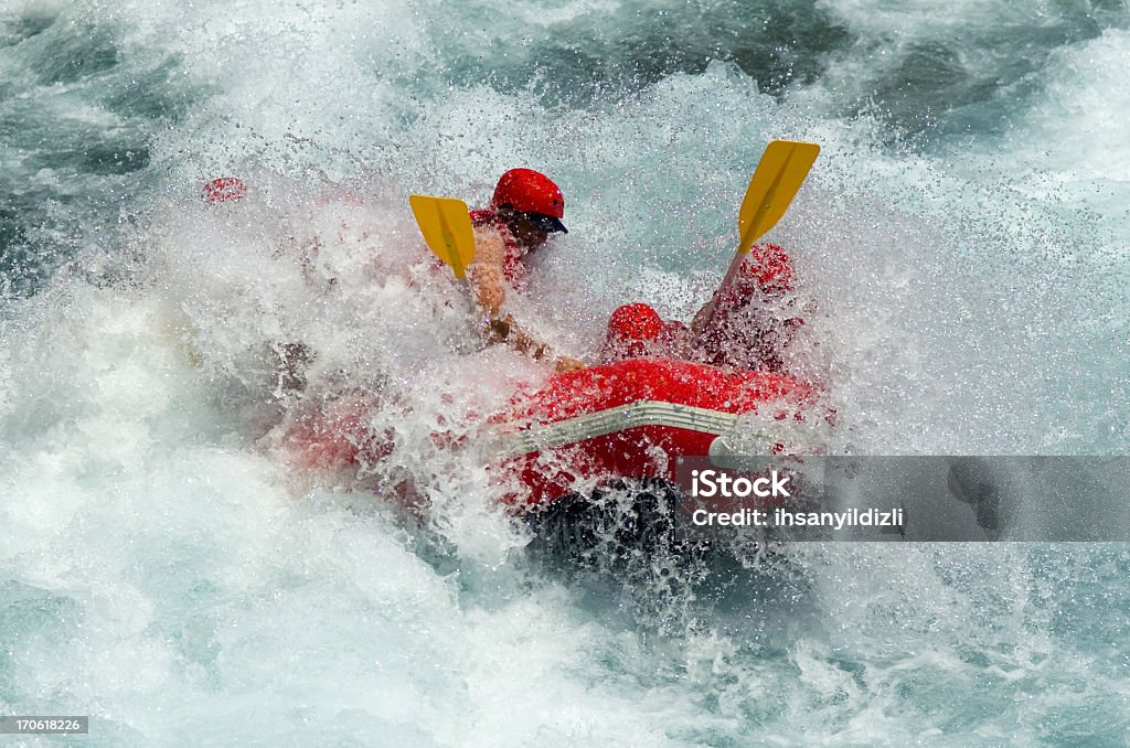 Rafting em águas bravas - Royalty-free Ao Ar Livre Foto de stock