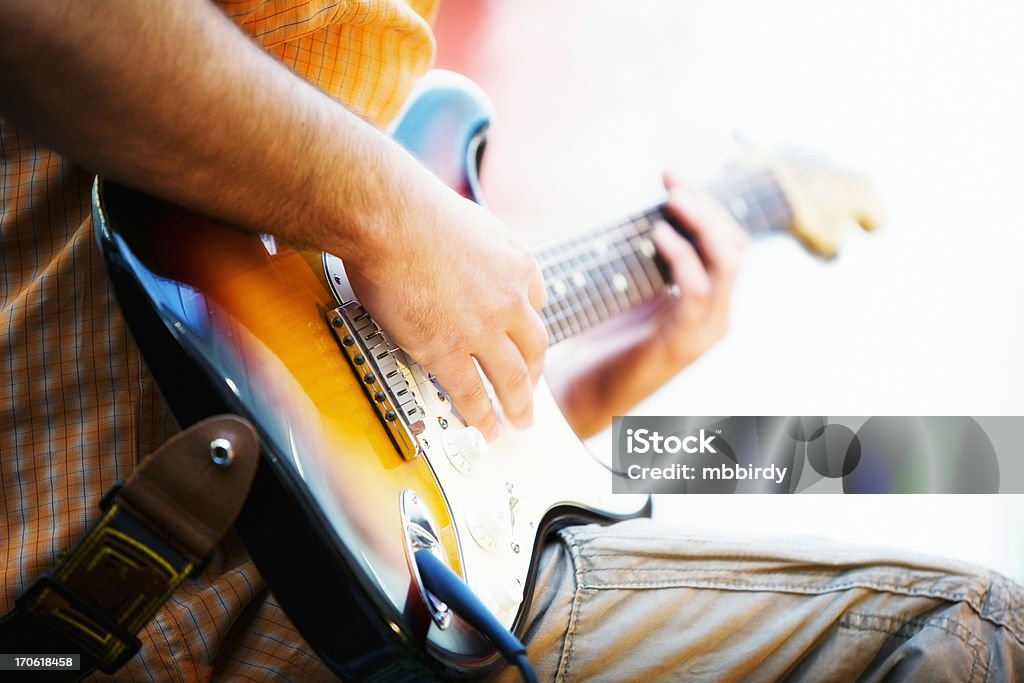 Gitarrist - Lizenzfrei Akustikgitarre Stock-Foto