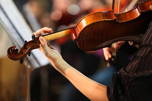 istock Musicians playing in concert....violinist 170618487
