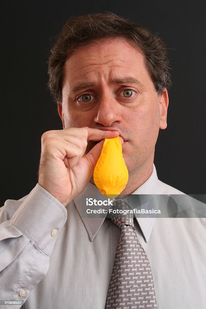 Homme d'affaires en toute simplicité - Photo de Ballon de baudruche libre de droits