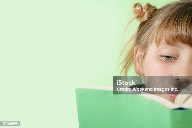 Readin Girl Stock Photo - Download Image Now - Child, 10-11 Years, 8-9 Years