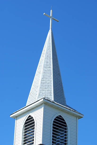 istock church steeple with cross 170618925