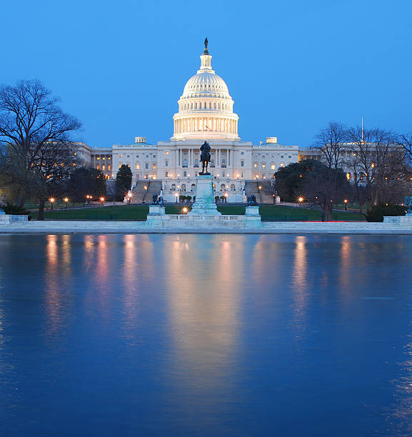 usa.  kapitol budowa - washington dc monument sky famous place zdjęcia i obrazy z banku zdjęć