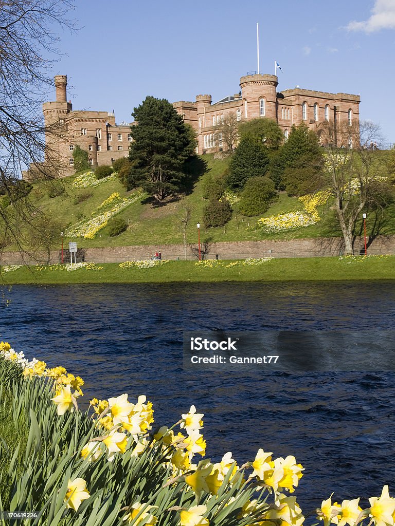 Castelo de Inverness, Escócia - Foto de stock de Inverness royalty-free