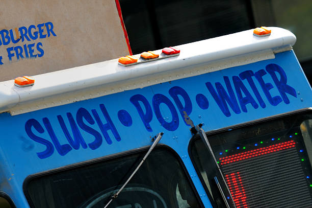 istock fast food van sign 170619347