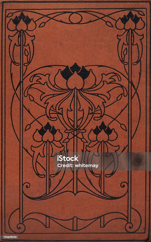 Art Nouveau Copertina di libro - Foto stock royalty-free di Stile Liberty