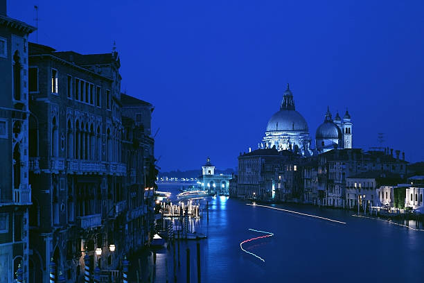 Canale Grande, in venice, Italy. View at the Laguna.