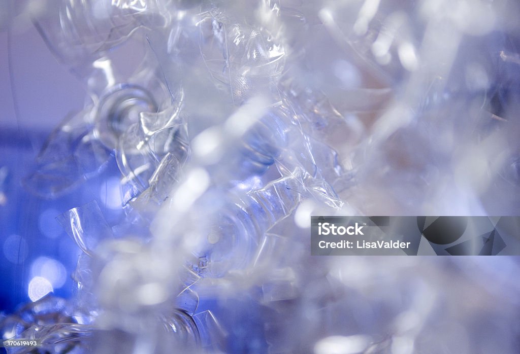 Recycling Abstract Abstract texture of plastic waste. Plastic Stock Photo