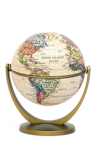 istock Mini Globe on stand South America 170619695