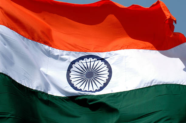 Indian Tricolor ! stock photo