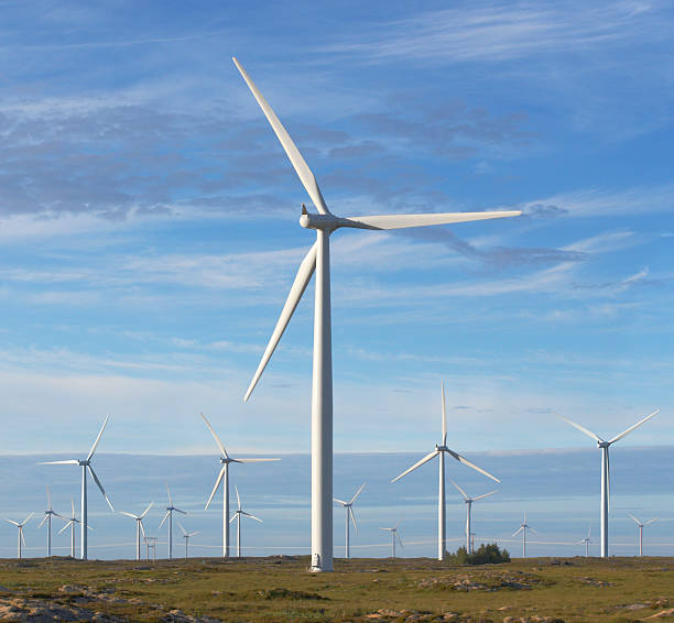 istock Wind turbines producing renewable energy 170619970