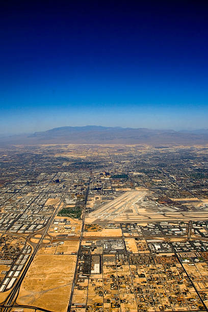 istock Aerial view over Las Vegas 170622228