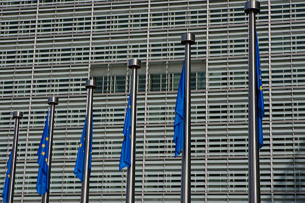 istock European flag brussels 170622630