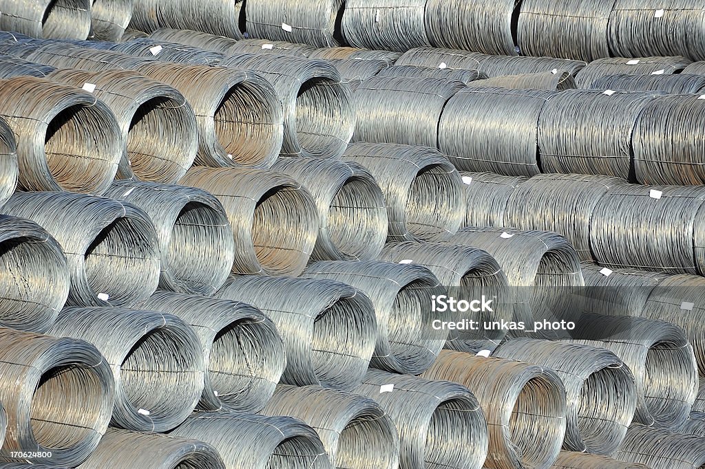 Steel Draht Rolle - Lizenzfrei Fotografie Stock-Foto