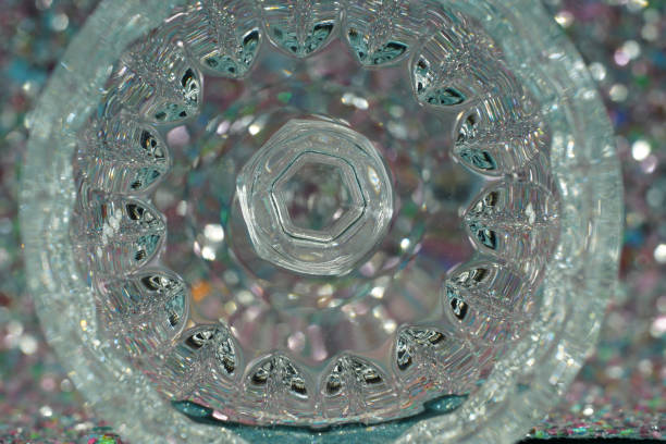 Blurred photo with light photographed in studio to use as background in high resolution