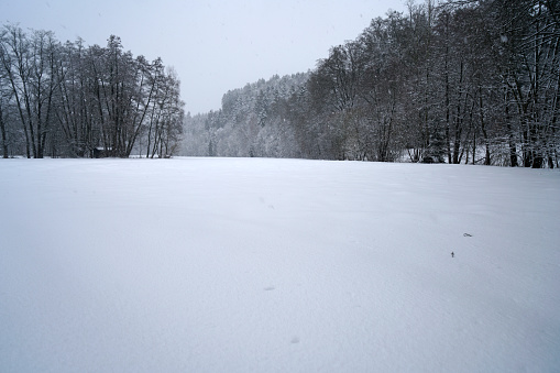 Winter with lots of snow in Bavaria is beautiful again every year