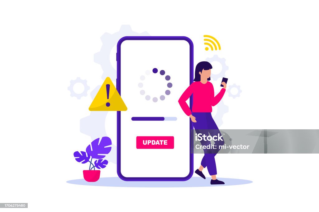 System Update System Software Update Concept Update Process Install New ...