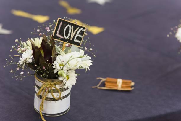 istock Decoration objects for events and weddings in rural and retro style. 1706288325