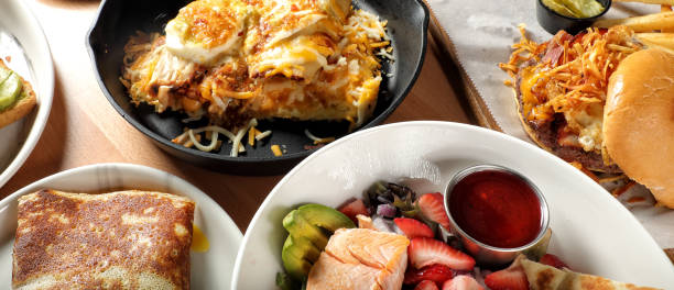 istock Various food dishes at brunch buffet 1706349618