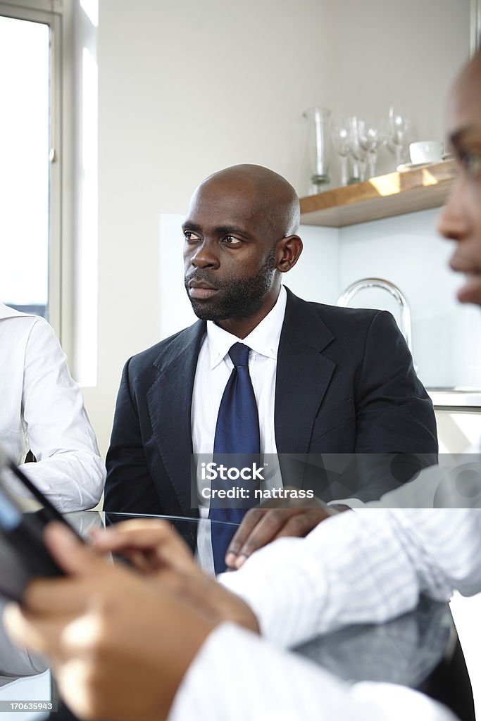 Curioso Chefe durante a reunião de Empresa - Royalty-free 25-29 Anos Foto de stock