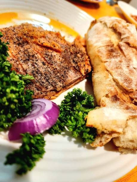 istock Grilled salmom 1706391415