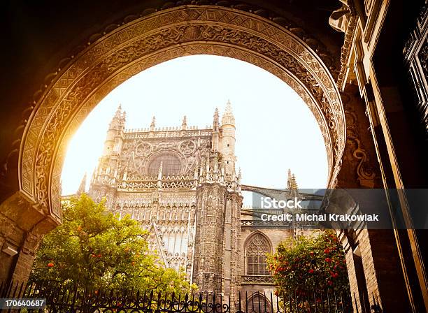 Seville Cathedral Stock Photo - Download Image Now - Seville, Spain, Andalusia