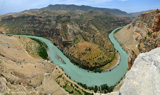 Botan Valley and Delikli Tas, located in Siirt, Turkey, are one of the important tourist centers of the country.