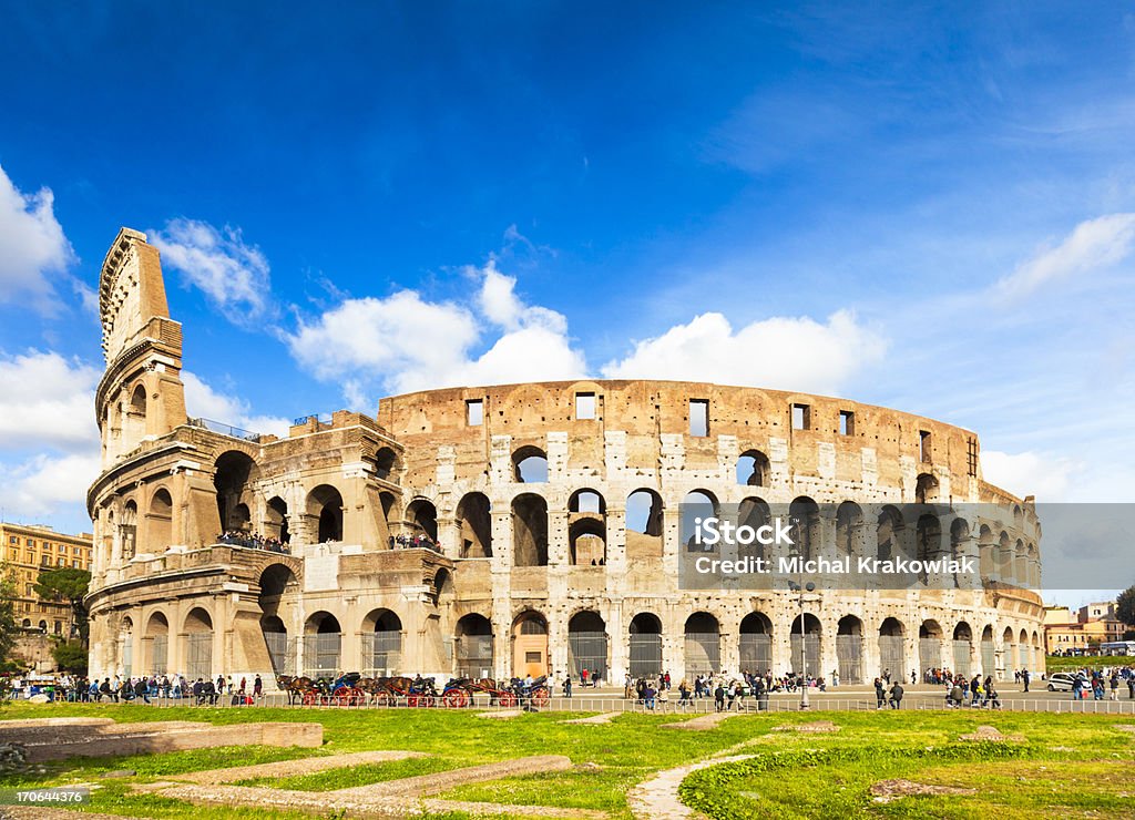 Colosseum in Rome, Italy Colosseum in Rome. Coliseum - Rome Stock Photo