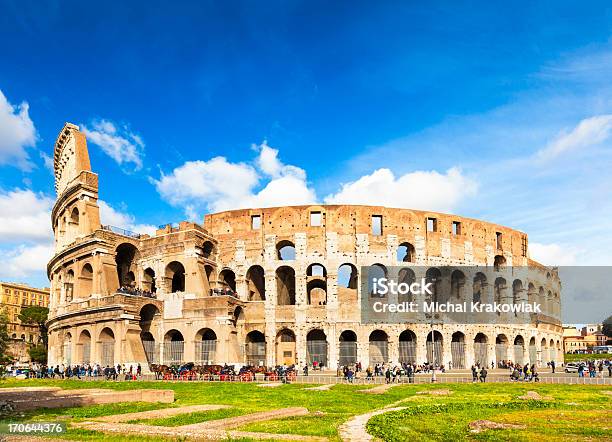 Colosseum In Rome Italy Stock Photo - Download Image Now - Coliseum - Rome, Rome - Italy, Amphitheater