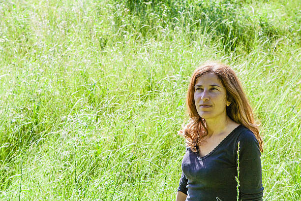 istock Mature Woman Portrait in a Meadow 170647122