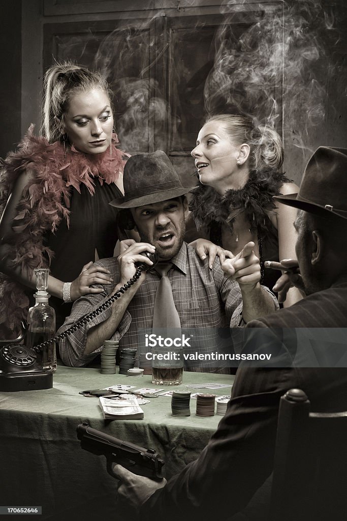 Poker - Foto stock royalty-free di Mafia